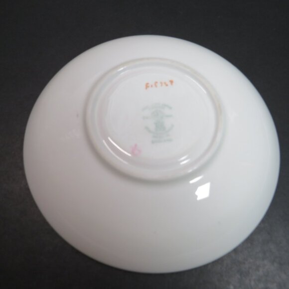 Crown Staffordshire Tea Cup & Saucer fine bone china Rose Pansy Gold Rim - Picture 6 of 16